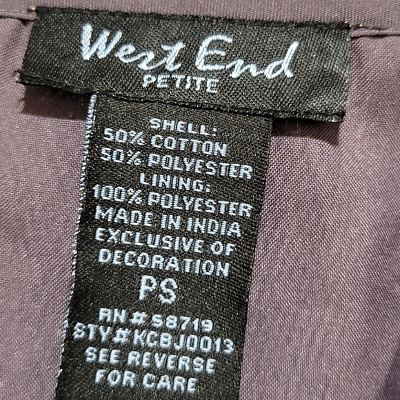 Leopard and Purple Striped Button Up Shirt - Picture 6 of 8